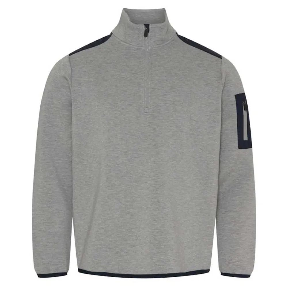 

Толстовка Sea Ranch Tuke half zip, серый