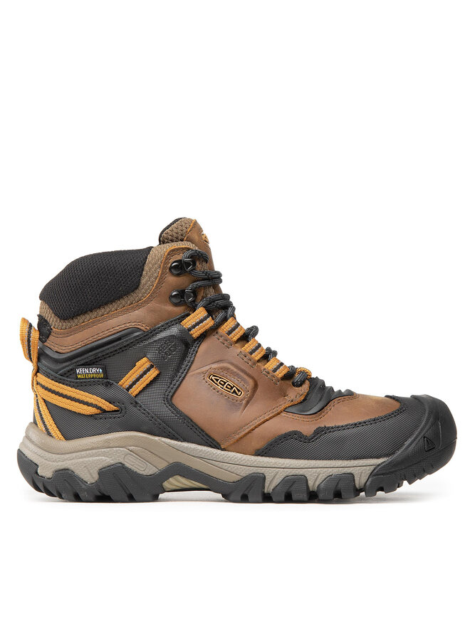 

Треккинговые кроссовки Ridge Flex Mid Wp M 1025666 Keen, коричневый