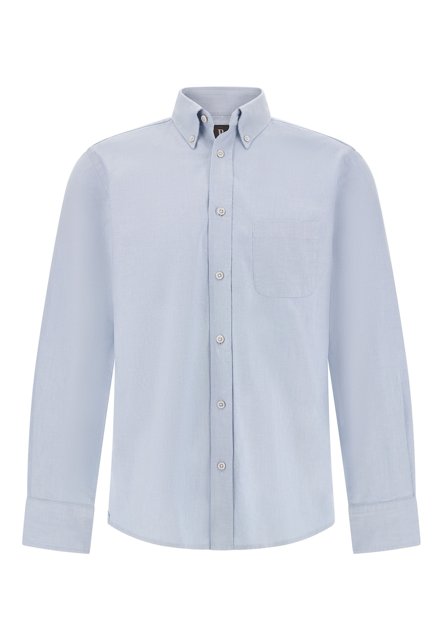 

Рубашка на пуговицах классического кроя Boggi Milano B Sustainable, светло-голубой