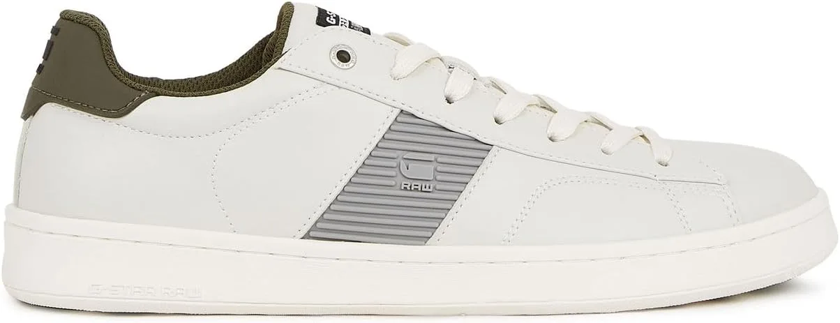 Кроссовки G-Star Herren Recruit II TPU Blk M, серый/белый — фото 4