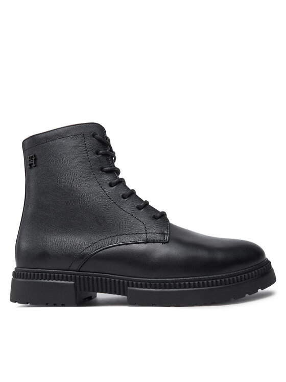 

Сапоги Comfort Tl Texture Lth Boot FM0FM05182 Tommy Hilfiger, черный