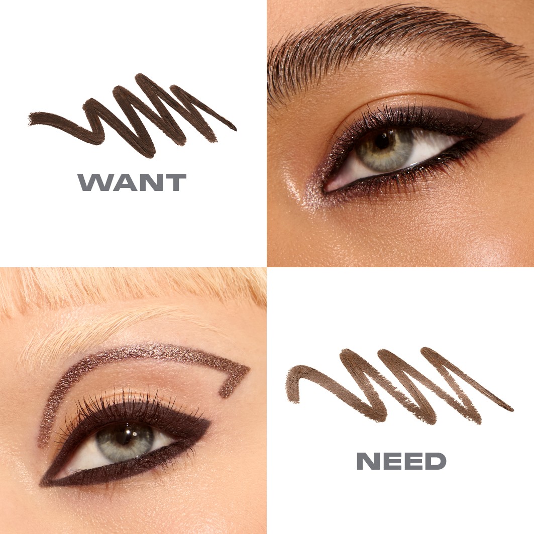 Подводка для глаз bi-liner dual-ended gel pencil- now or later Morphe, want or need, вес 0.5 гр. — фото 4