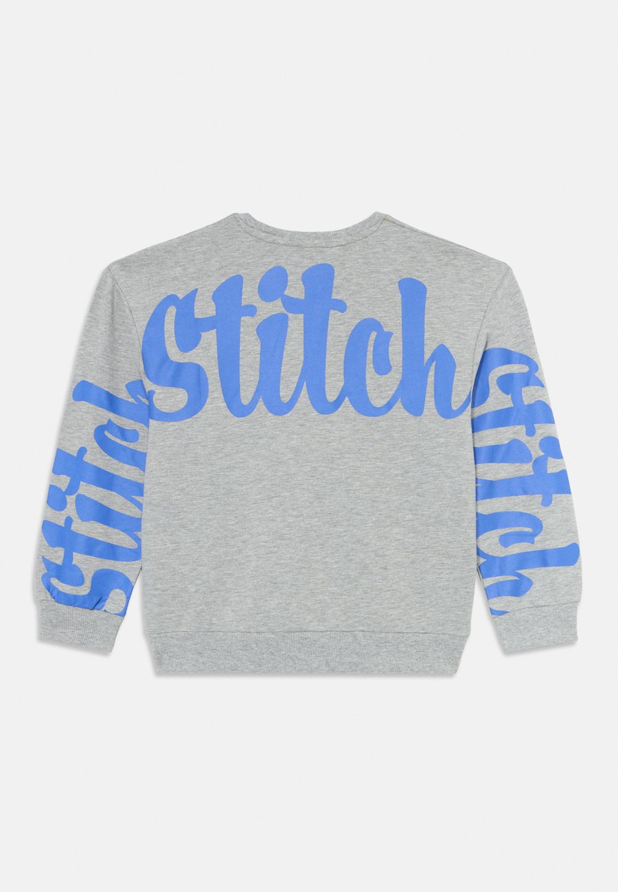 Толстовка Name it NKFAKIRA STITCH RLX BRU WDI, Grey Melange/Mottled Grey — фото 2