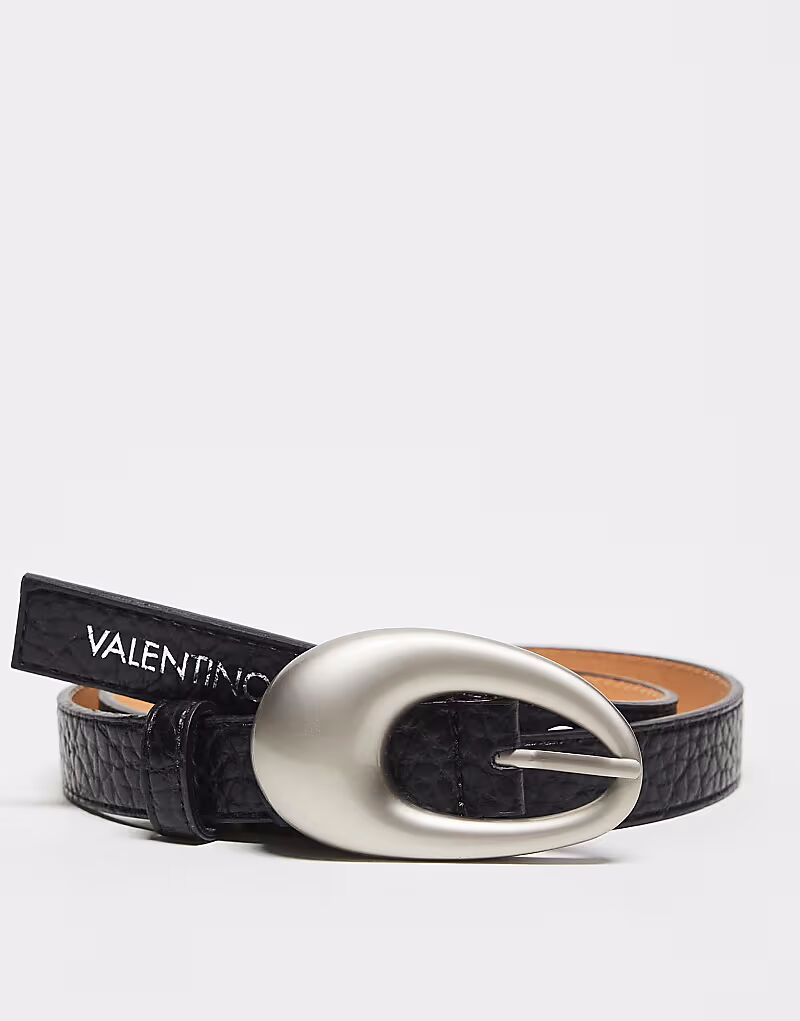 

Ремень Willowy Re с литой пряжкой черного цвета Valentino