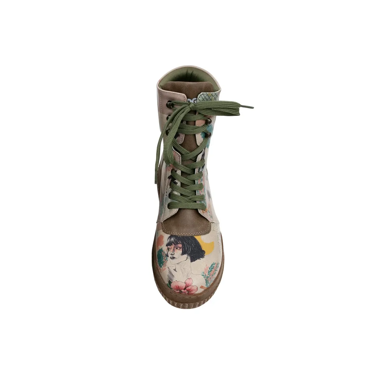 Ботинки на шнуровке DOGO "Women's Future Boots Explore 36 Women's Future Boots Vegan Dam", Vegan, бежевый — фото 4