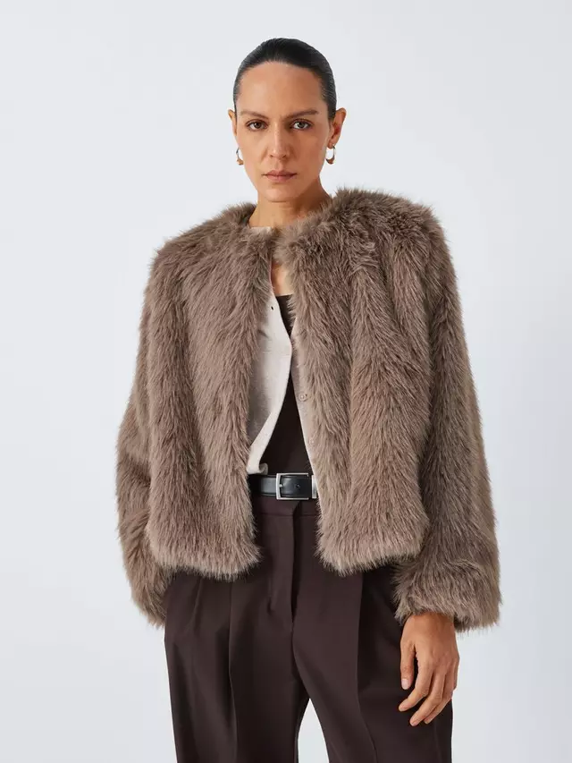 

Куртка John Lewis Faux Fur Short