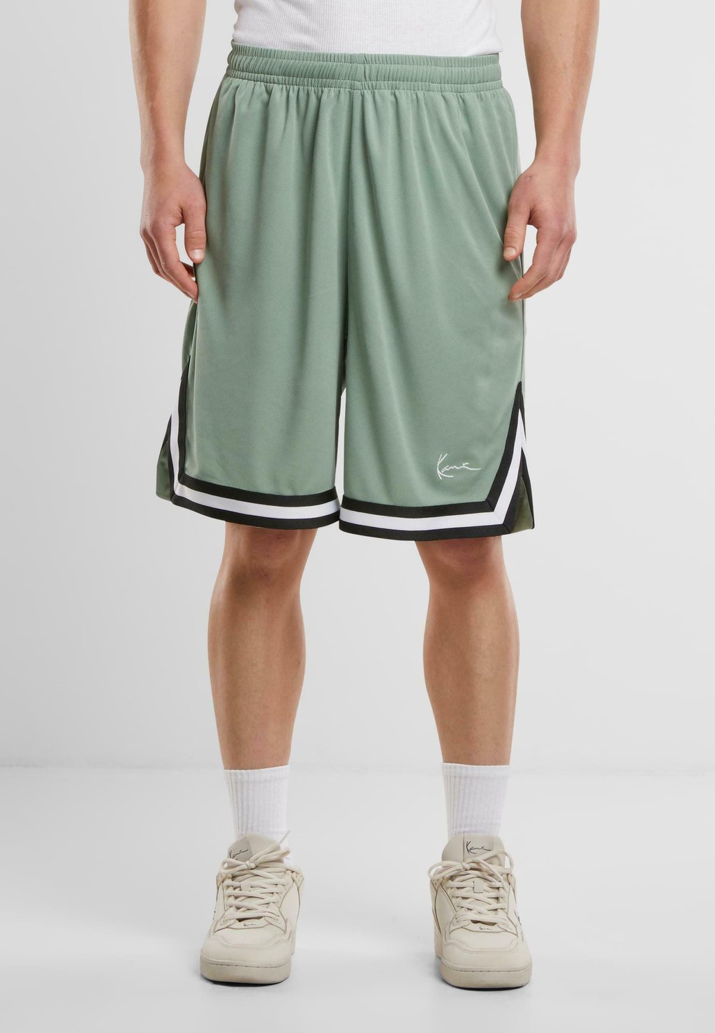 

Шорты SMALL SIGNATURE ESSENTIAL - Tracksuit bottoms Karl Kani, оливковый