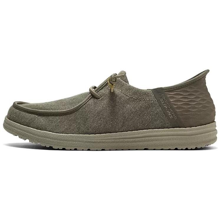 

Мужские туфли из США Canvas, мужские, низкие, коричневые Skechers