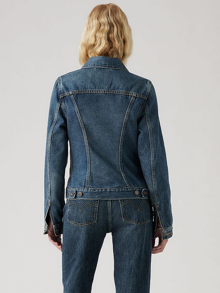 Оригинальная женская куртка дальнобойщика Levi'S Levi'S, синий — фото 2