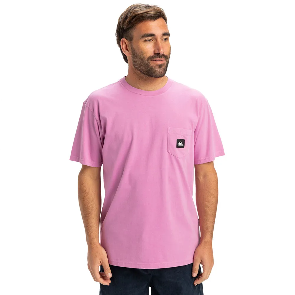 

Футболка с коротким рукавом Quiksilver Salt Water Pocket, розовый