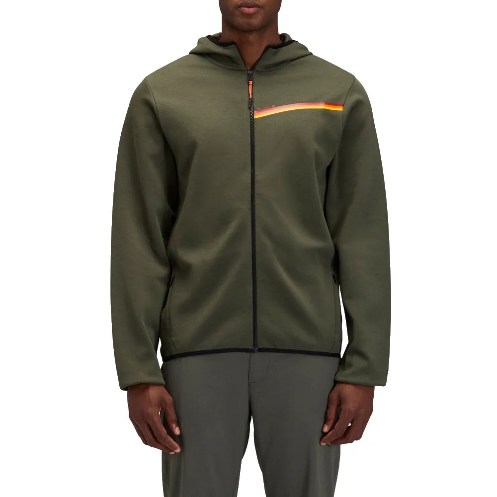 

Толстовка Sundek Rainbow detail full zip, зеленый
