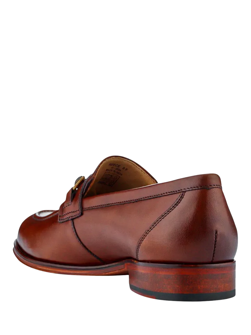 Замшевые лоферы Reece Jones Bootmaker, Chestnut — фото 3