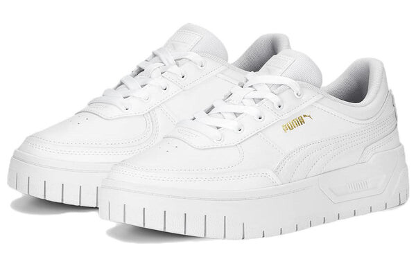 Кроссовки cali dream leather 'triple white' Puma, белый — фото 3