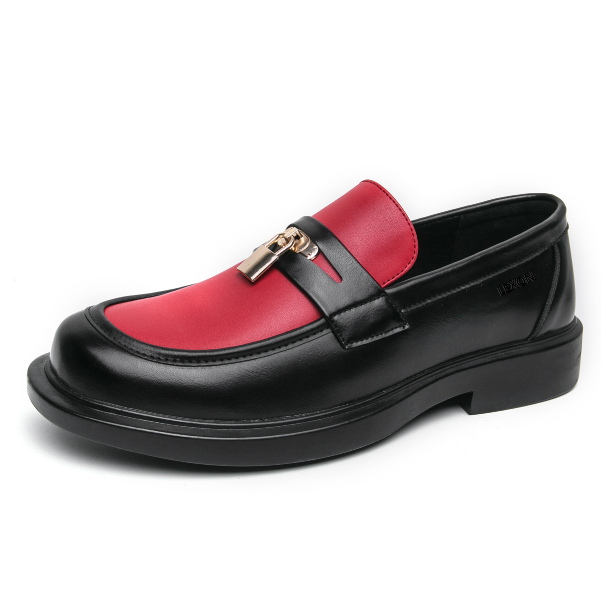 

LEXON Красные лоферы мужские, цвет Red