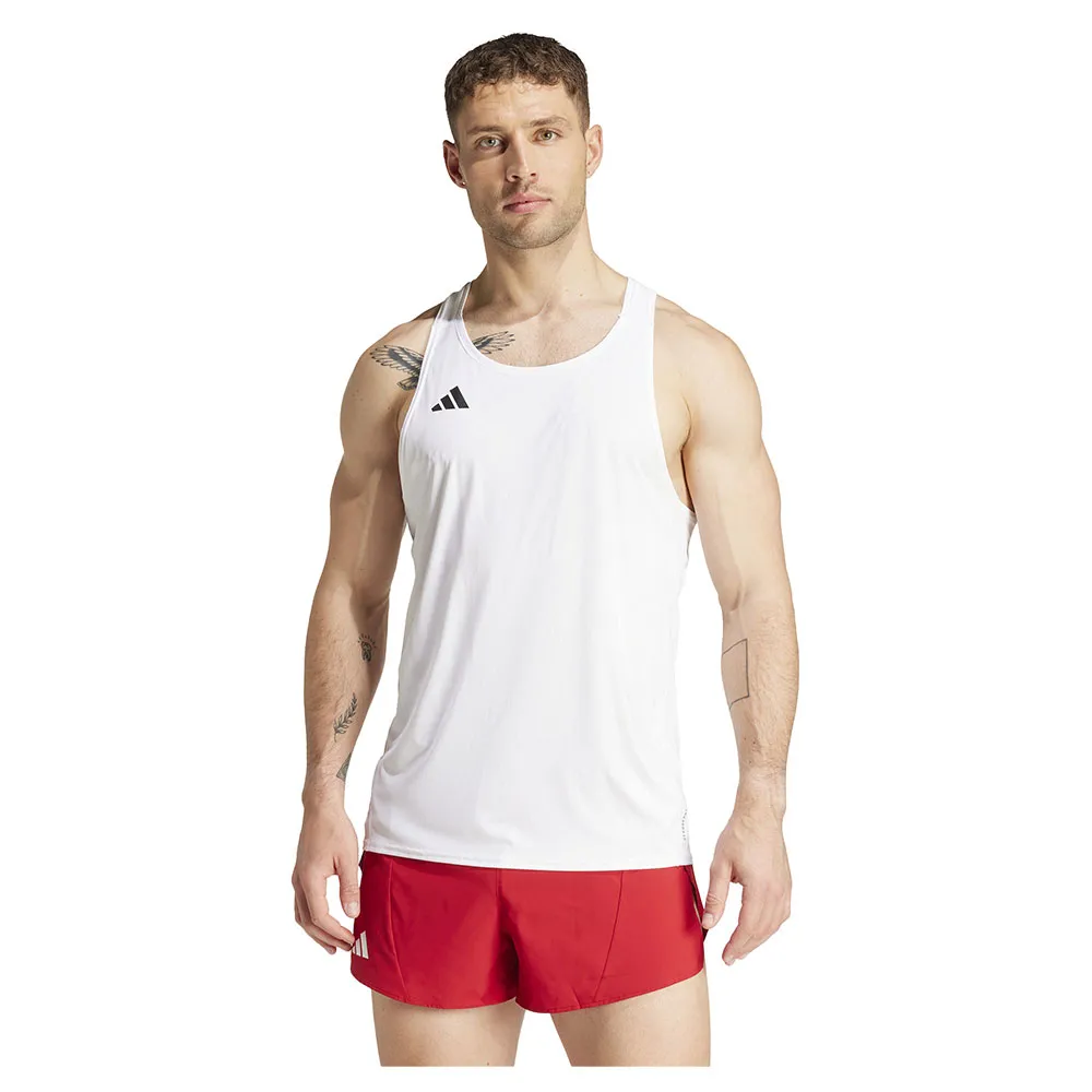 

Футболка без рукавов спортивная adidas Adizero Essentials, белый