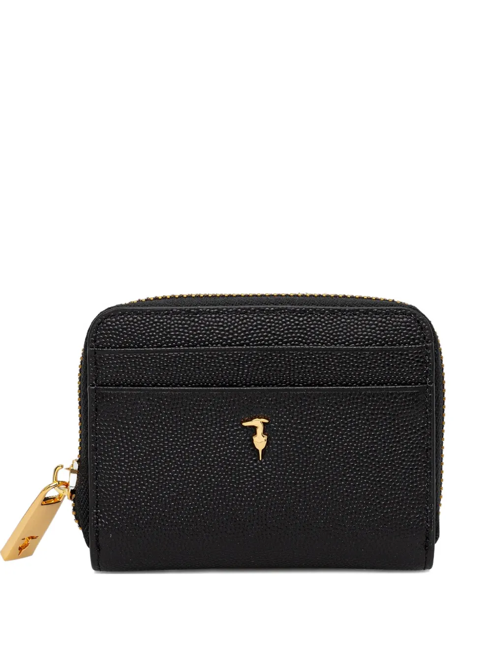 

Кошелек на молнии Trussardi, черный