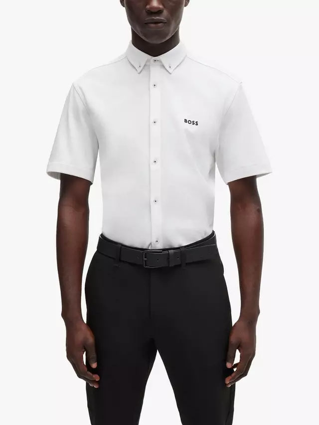 

Рубашка HUGO BOSS BOSS Short, белый