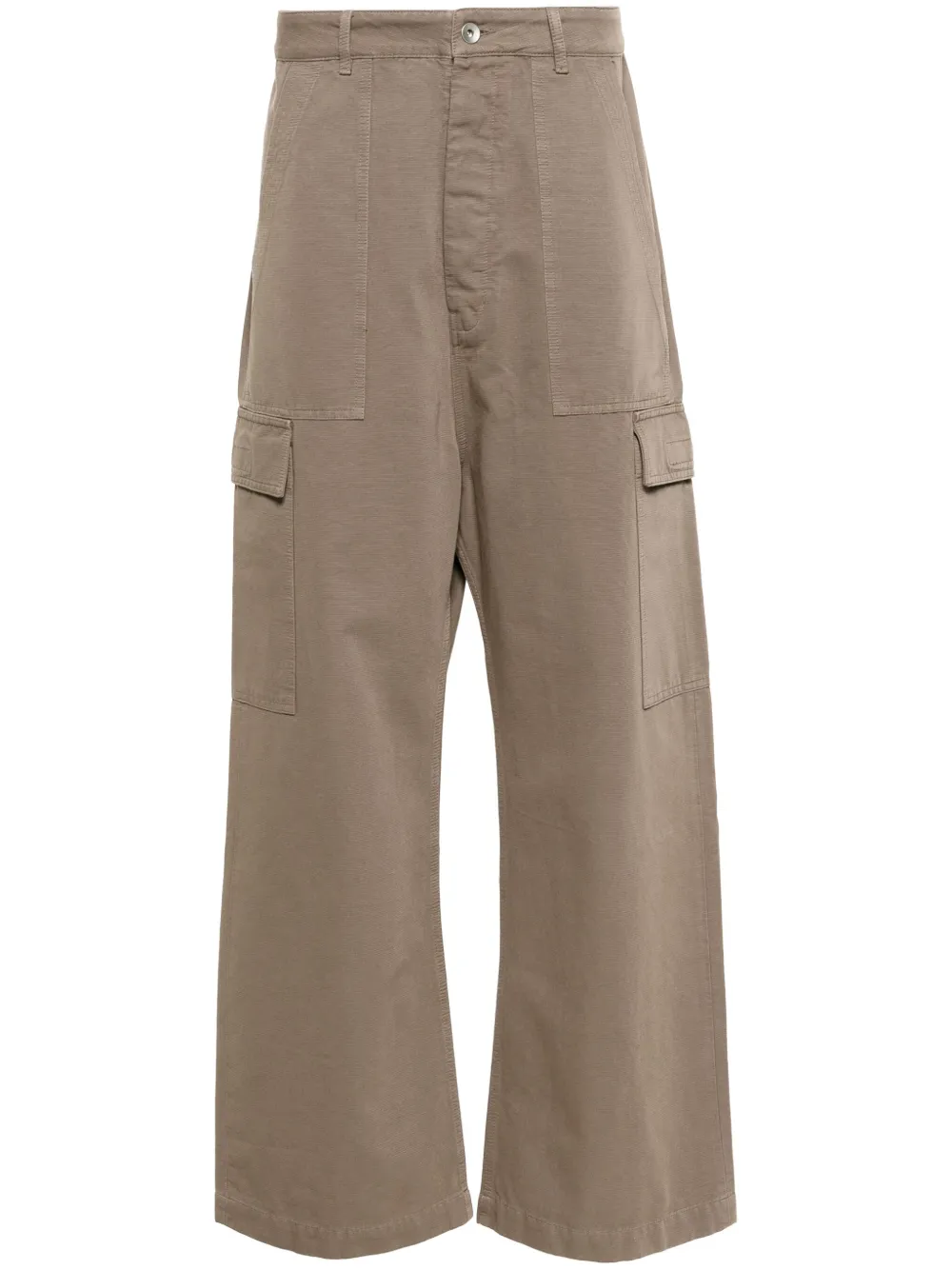 

Прямые брюки карго Rick Owens DRKSHDW, нейтральный