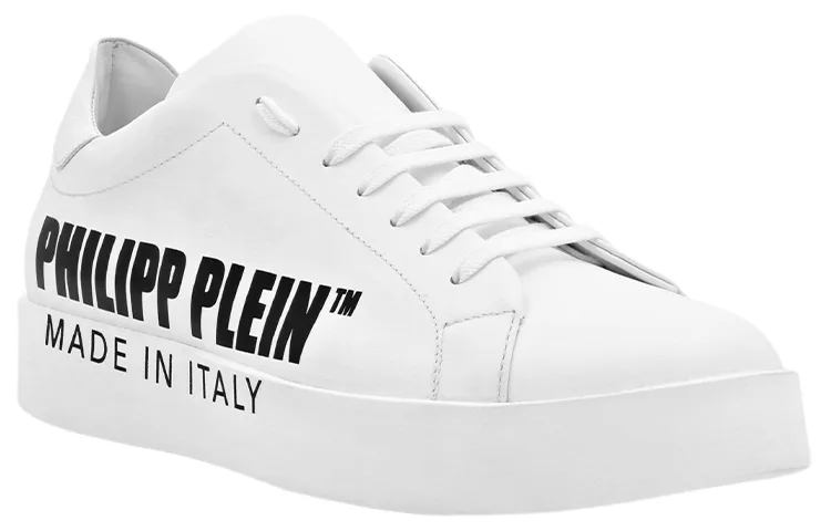 PHILIPP PLEIN Кожаные кроссовки — фото 4