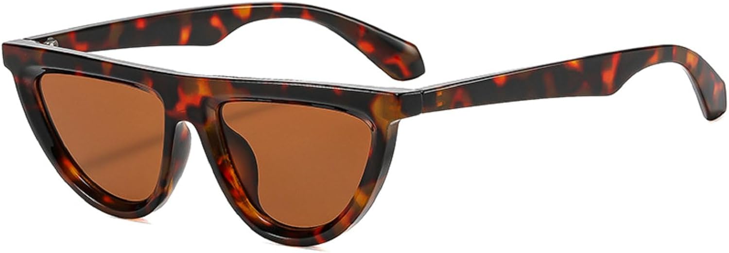 

Сексуальные солнцезащитные очки в стиле панк Y2k «кошачий глаз» для женщин, роскошные винтажные солнцезащитные очки для женщин, ретро-очки, защита от ультрафиолета UV400 mincl, Leopard