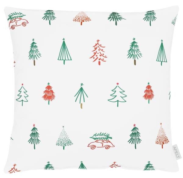 

Декоративная подушка Apelt Winterwelt Typ F, 48x10x48 см цвет weiß/grün