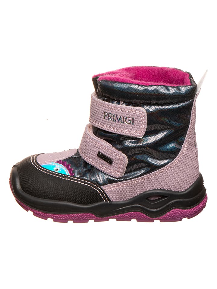 

Primigi Ботинки розово-черного цвета