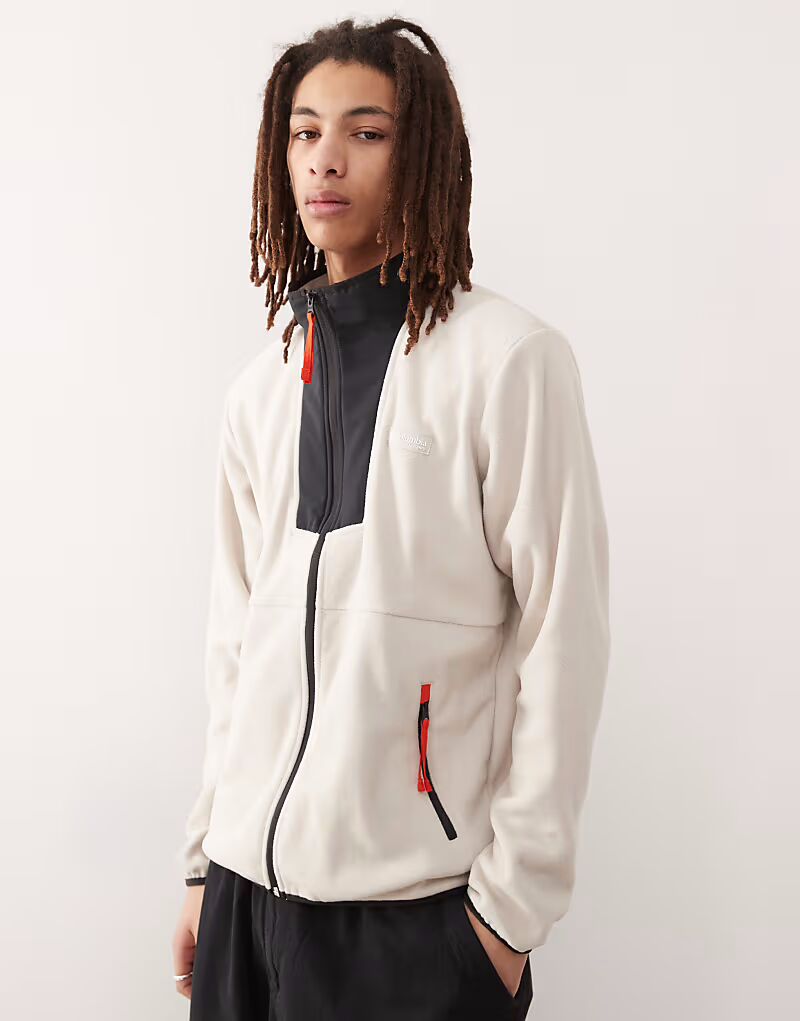 

Флис Columbia Sequoia Grove Full Zip бежевого цвета