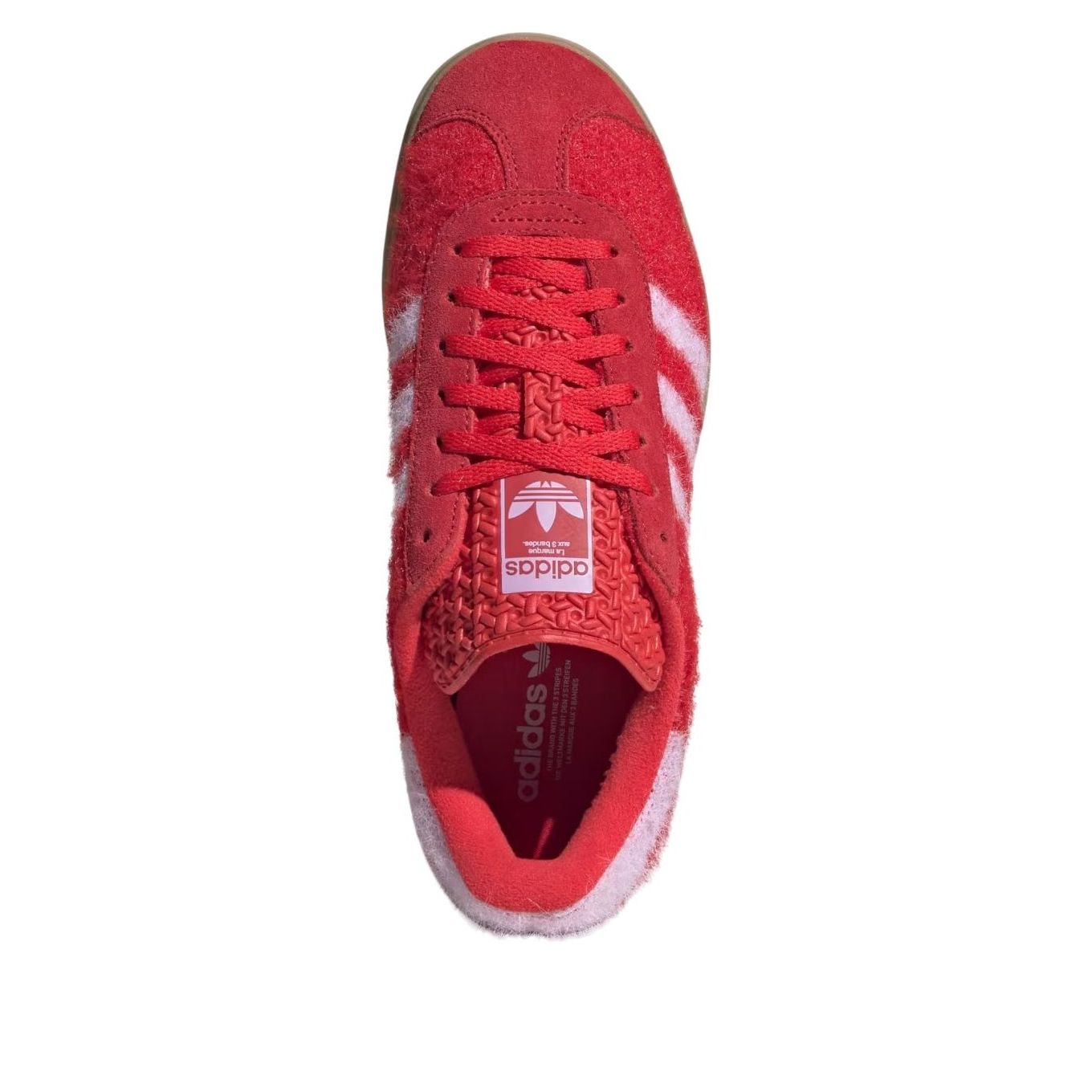 Кроссовки (WMNS) adidas Gazelle Bold 'Better Scarlet Bliss Lilac' — фото 2
