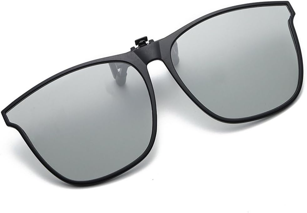 

Поляризованные солнцезащитные очки с зажимом для мужчин и женщин, фотохромные автомобильные очки для водителя, очки ночного видения, антибликовые винтажные очки KTUCN, Color Changing Film