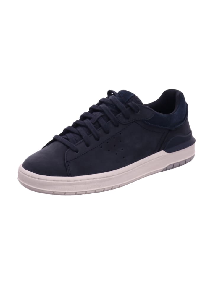 Clarks Мужские туфли на шнуровке, полуспортивная подошва (стандартная), мужские, синего цвета — фото 2