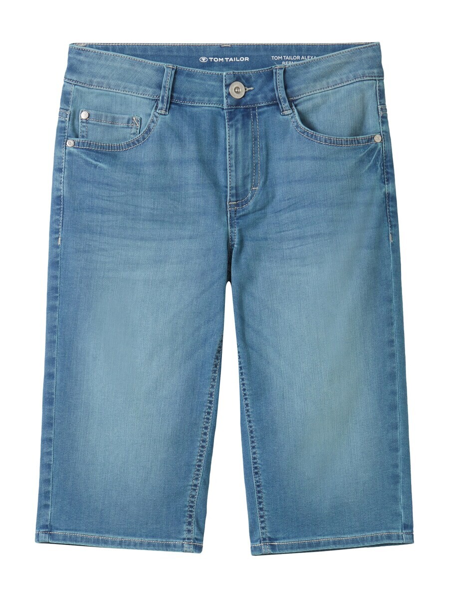 

Джинсовые шорты TOM TAILOR Regular Jeans Alexa, синий деним
