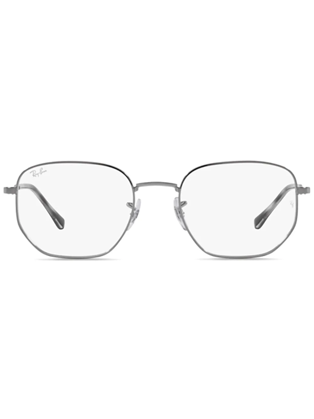 

Очки в геометричной оправе Ray-Ban, серебяный