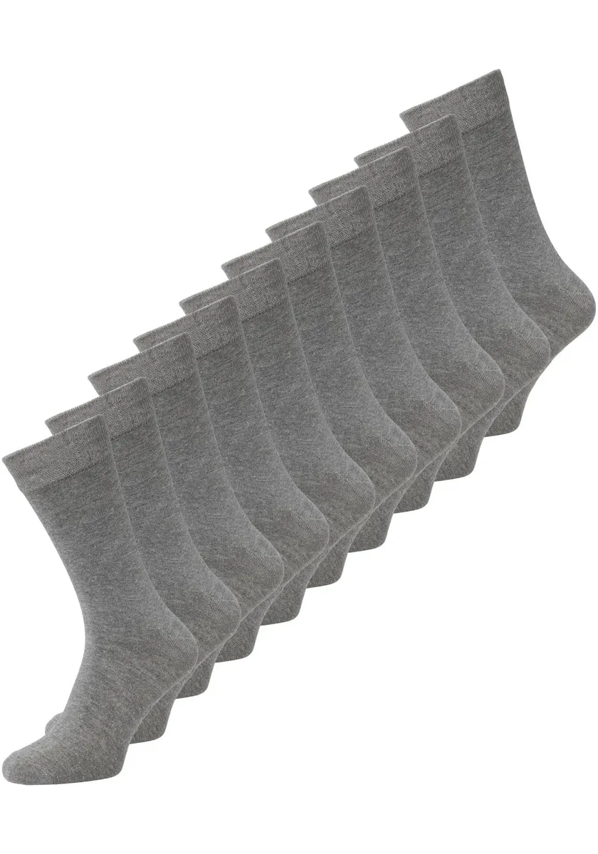

Базовые носки Jack & Jones "JACJENS SOCK 10 PACK NOOS" (упаковка, 10 пар), серый