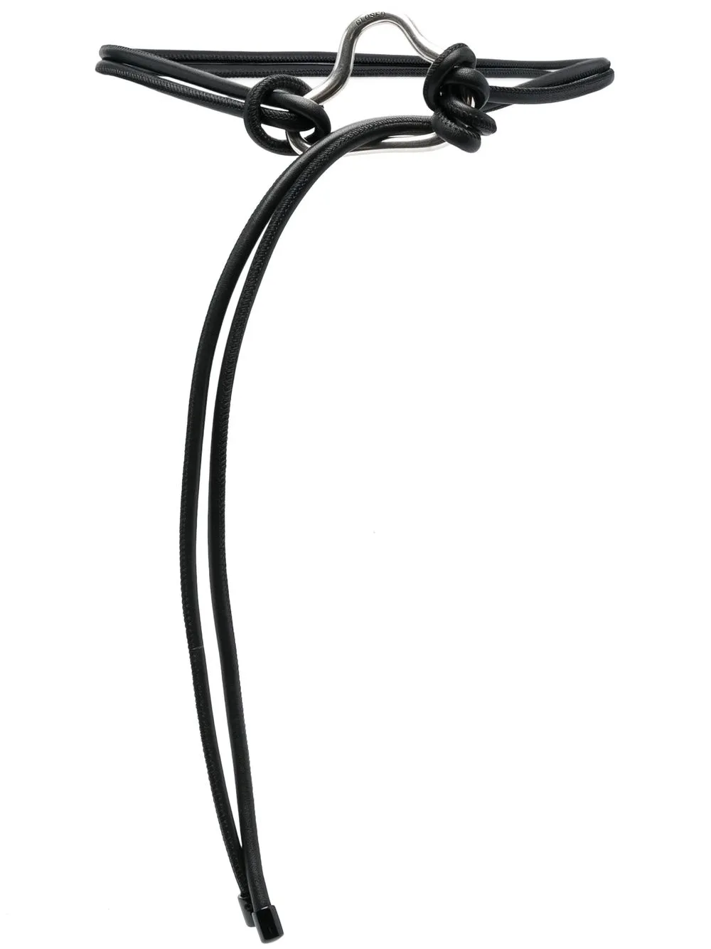 

Ремень с завязками Closed, черный