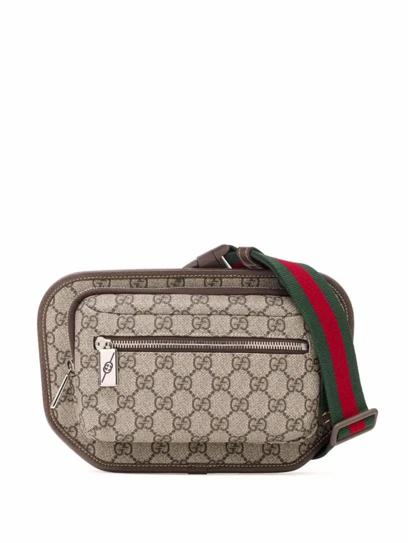 

Сумка-пояс GG Supreme Gucci, мультиколор