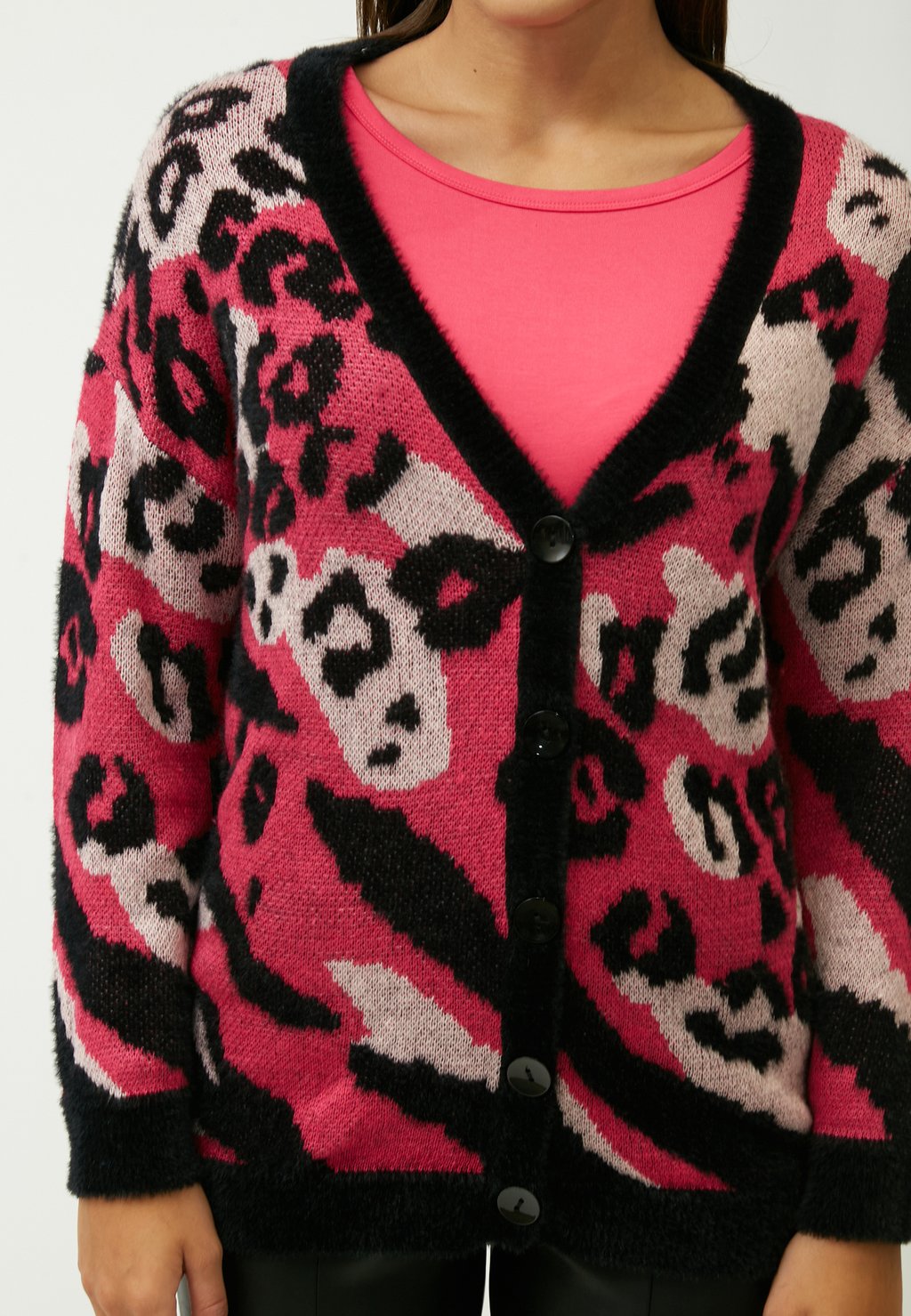 

Кардиган ANIMALIER INFLUENCER, розовый
