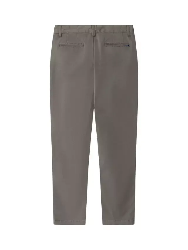 Детские хлопковые брюки-чиносы Hackett London, Stone Green — фото 2