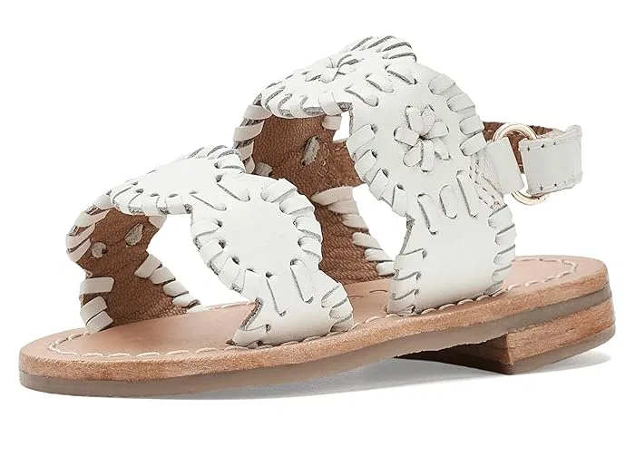 Сандалии Lauren Flat Sandals Jack Rogers Kids, White