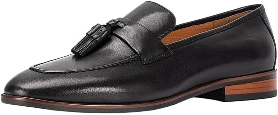 Лоферы, кожаные, Mens British Style, Black DHFIRUFSHLO