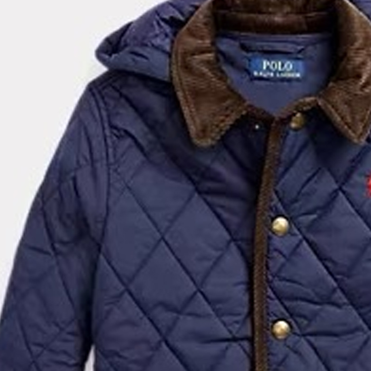 Куртка пальто морской синий детский Polo Ralph Lauren — фото 3