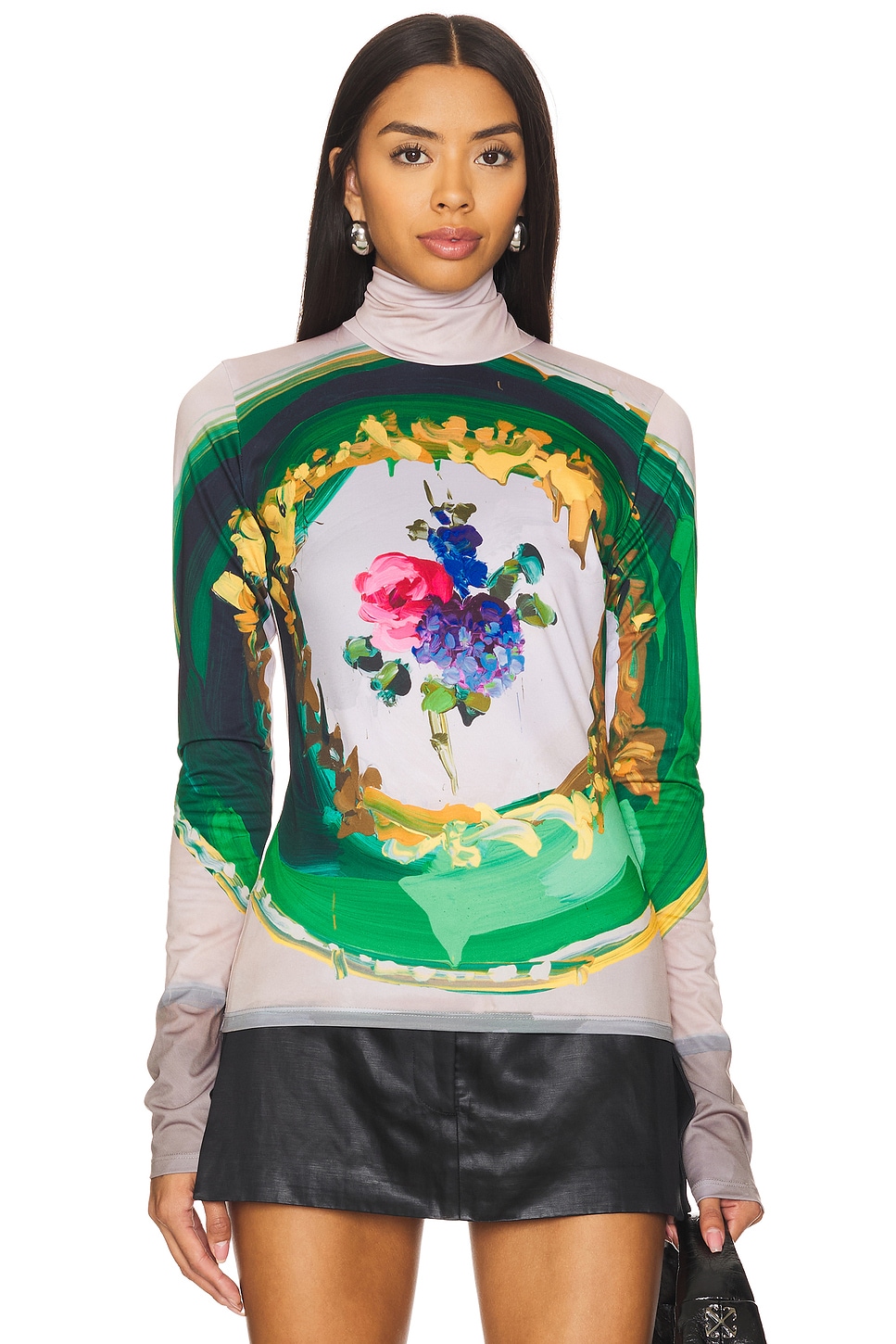 

X jan de vliegher топ Msgm, серый