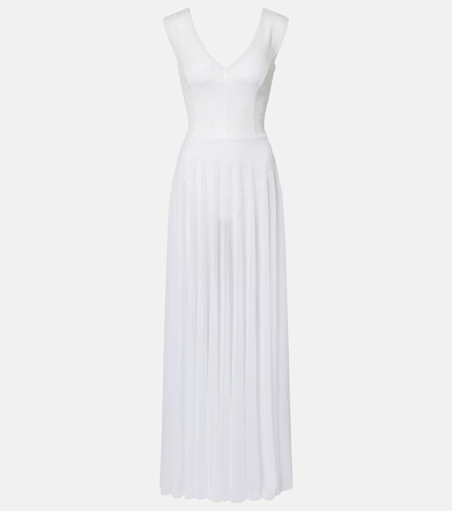 

Платье из сетки с пайетками Norma Kamali, Snow White