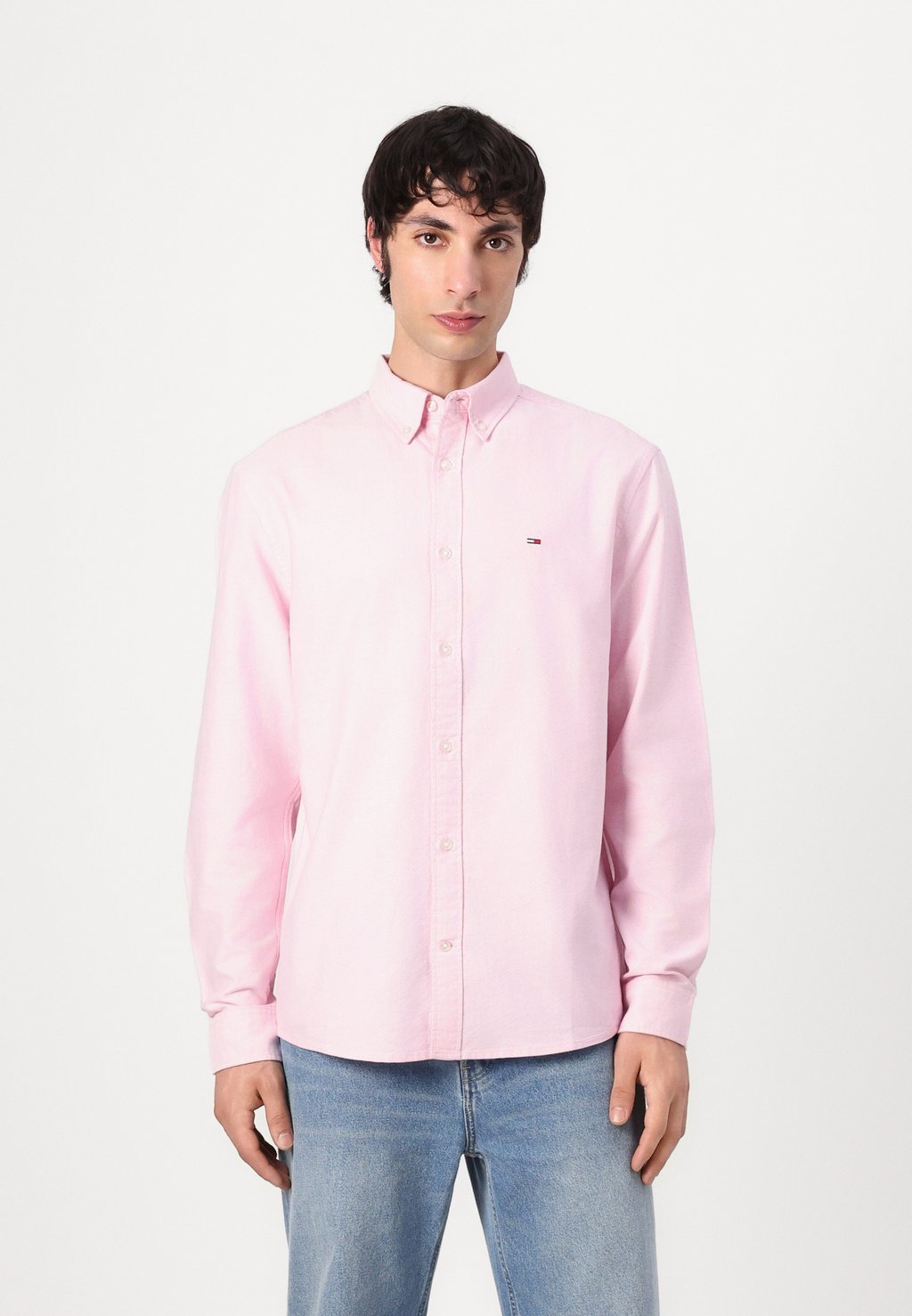 

Рубашка SHIRT Tommy Jeans, фуксия