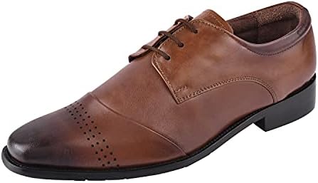 

Мужские туфли LIBERTYZENO Croco Lizard с принтом из натуральной кожи, взрослые, на шнуровке и без, оксфорды для праздничного сезона, коричневый