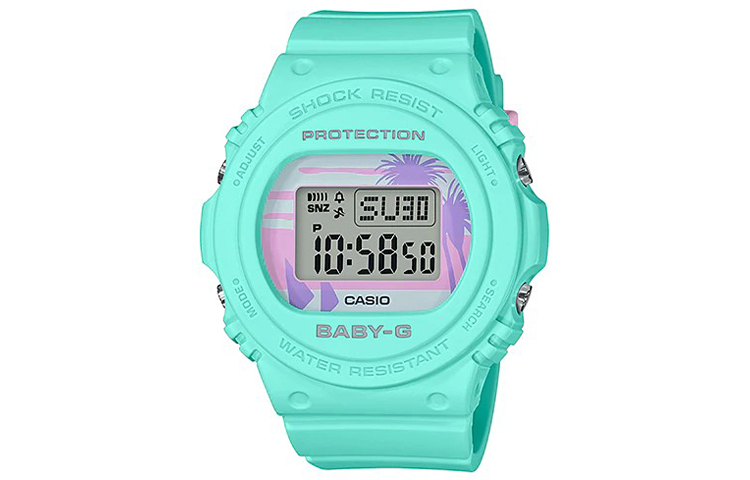 

Женские часы BABY-G зелёные BGD-570BC-3 CASIO