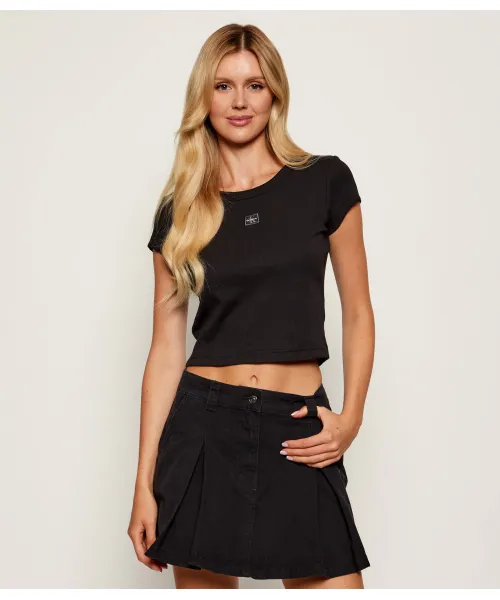 

Блуза Slim fit Calvin Klein Jeans, черный