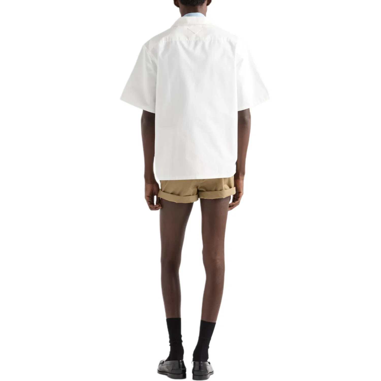 Карго шорты на резинке PRADA, Khaki — фото 4