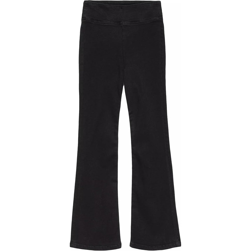 

Женские джинсы Frame Jetset Crop Mini Boot Pintuck, черные