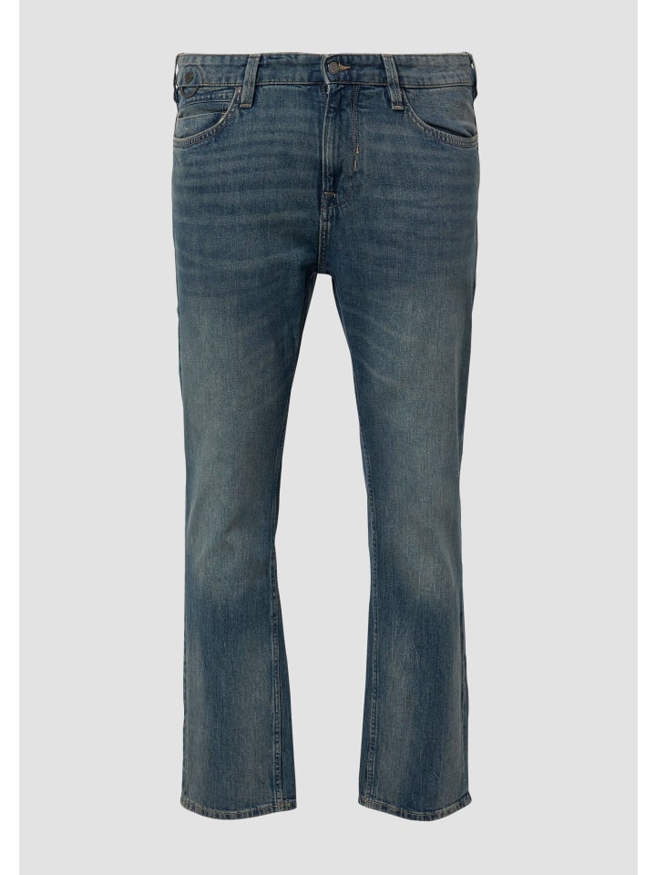 

Тканевые брюки s.Oliver, синий