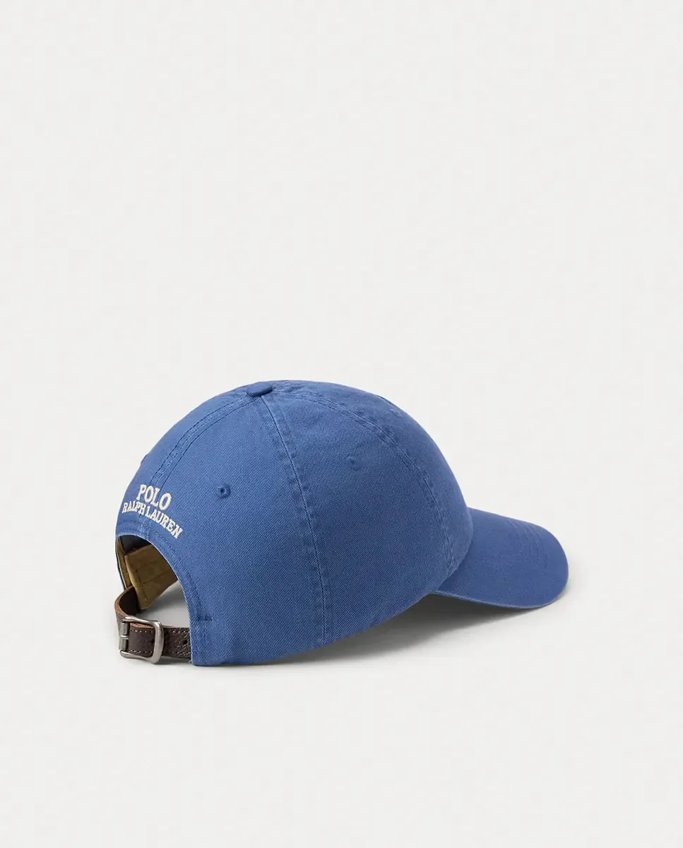 Мужская кепка из саржи с Polo Bear Polo Ralph Lauren, темно-синий — фото 2